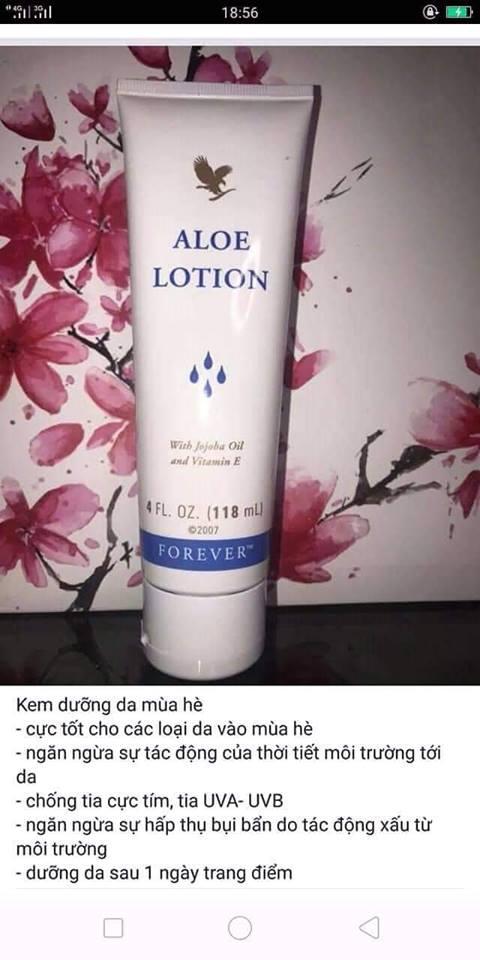 Kem dưỡng da, giữ ẩm - Aloe Lotion 062 FLP