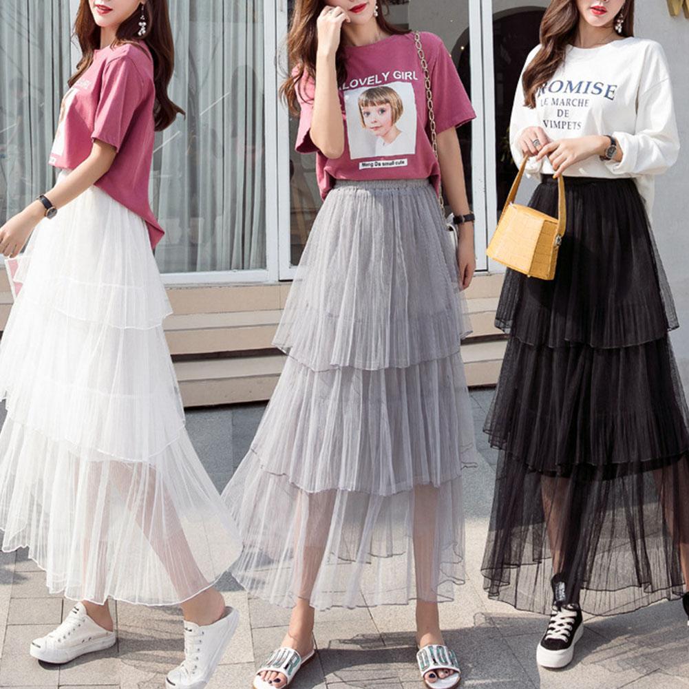 Chân váy xòe tiểu thư, nhiều lớp mẫu mới siêu đẹp, sang chảnh