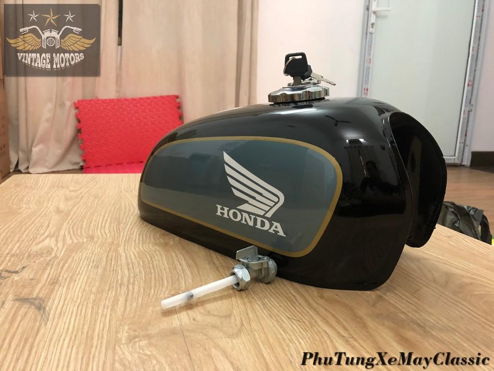 BÌNH XĂNG XE MÁY ĐỘ CAFE RACER CLASSIC - Bình Xăng CD 50