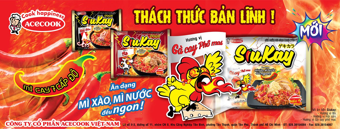 Mì hải sản SiuKay gói 128g