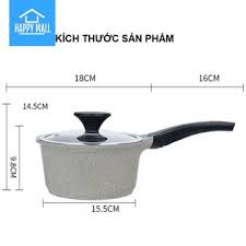 Quánh Đá Stone 7 lớp 18cm LocknLock LCA6181D (cam kết hàng chính hãng)