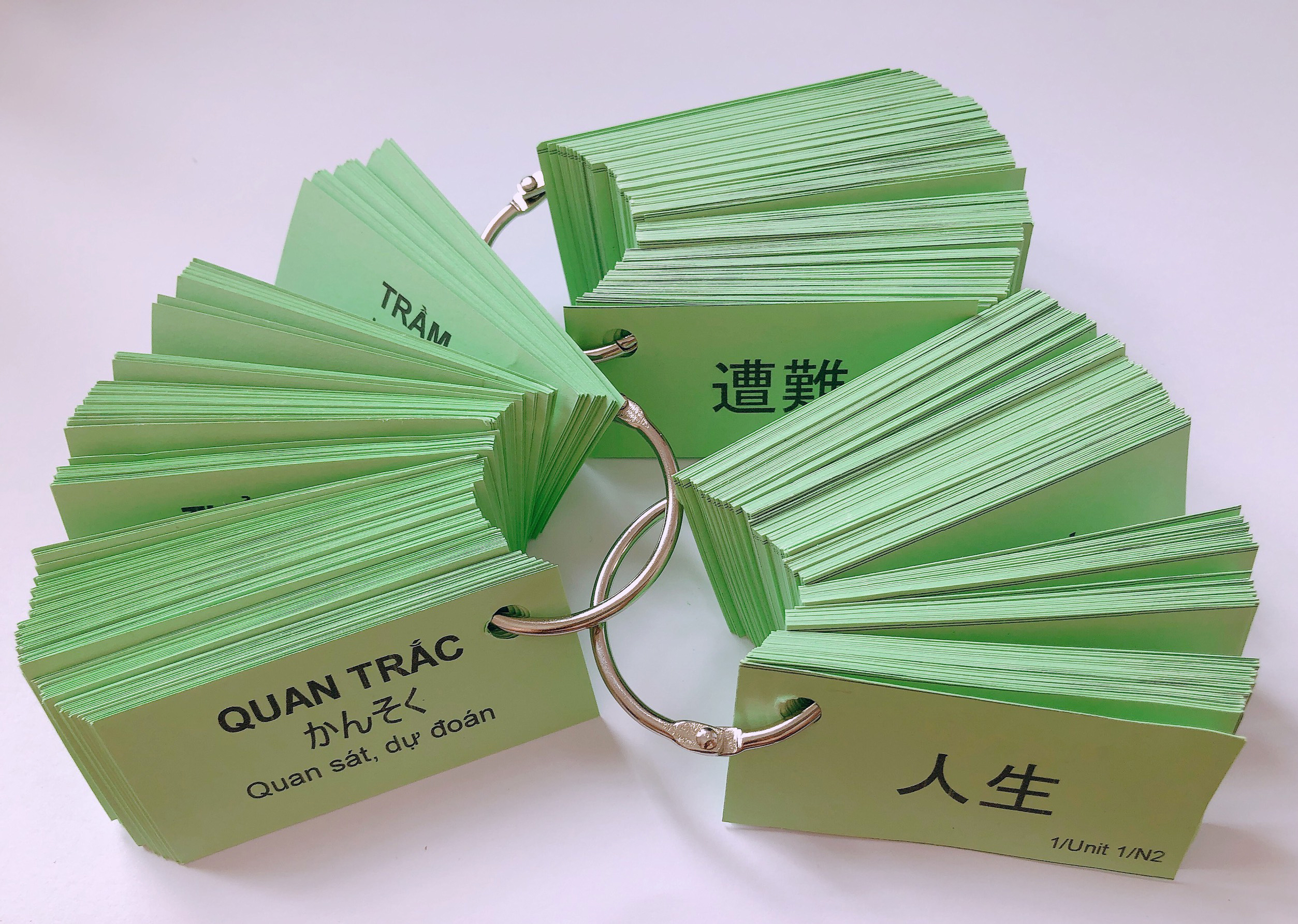 [HCM]Flashcard từ vựng N2 Mimikara