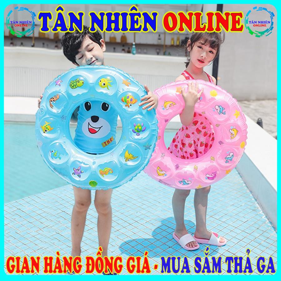 Phao bơi tròn hoạt hình cho bé nhiều size, phao chất lượng cao đồng giá 39k Tân Nhiên Online