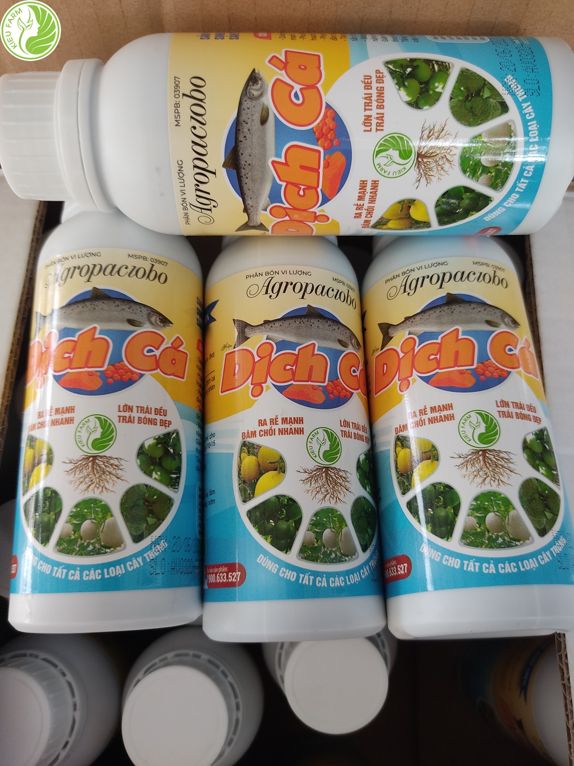 Phân bón đạm cá hữu cơ 250ml