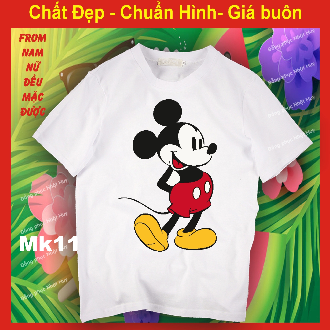 (Smooth, sịn, fragrant) pullover mouse Mickey beautiful MK11, high-grade, beautiful quality, covered switch pay, tshirts cartoon Mickey