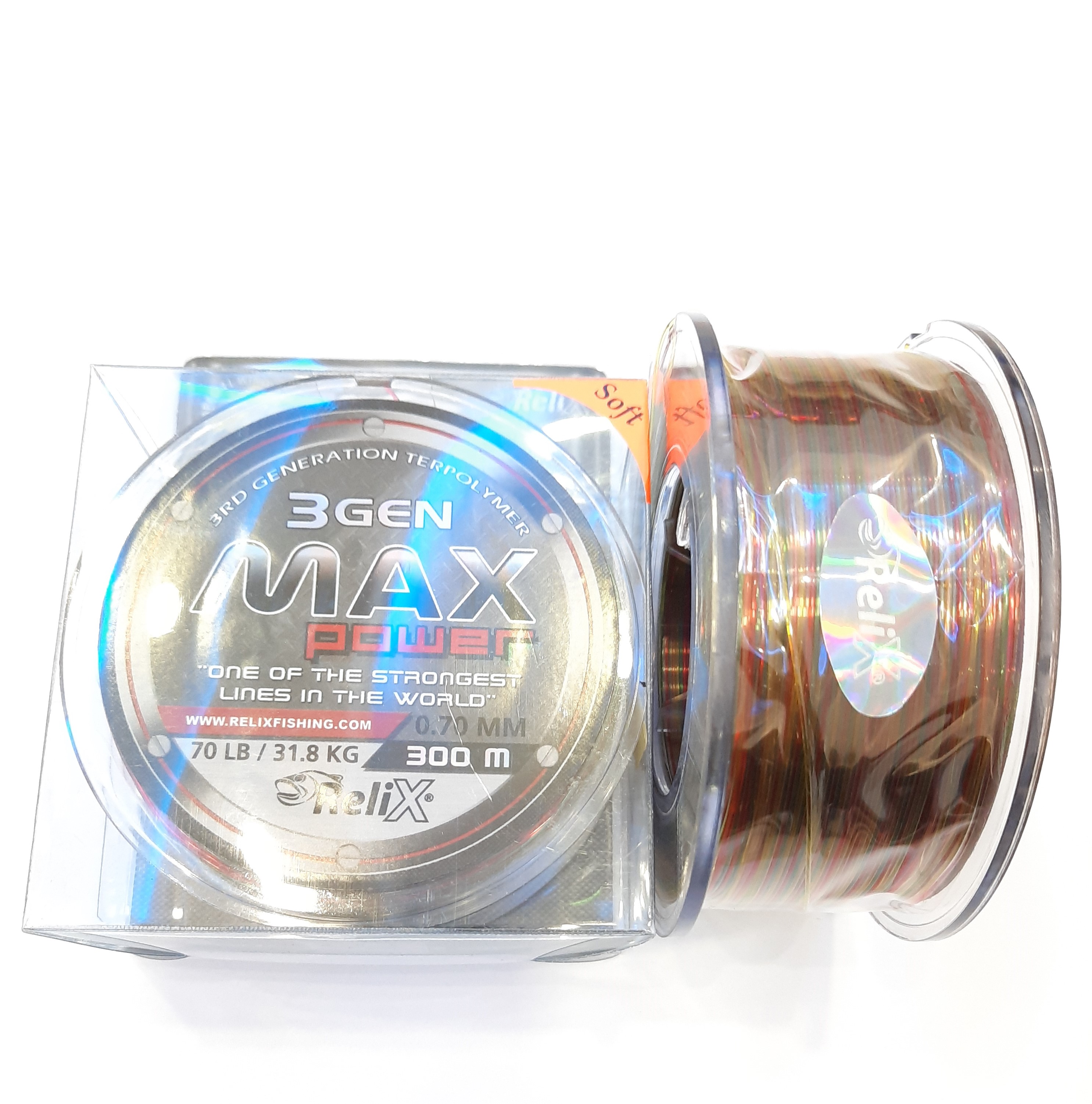 Dây câu cá Relix 7 màu 3 Gen Max Power 300 Mét