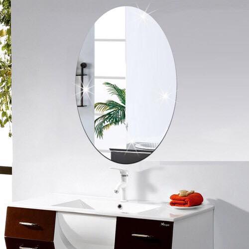 Gương phòng tắm cao cấp 45x60cm hình thoi