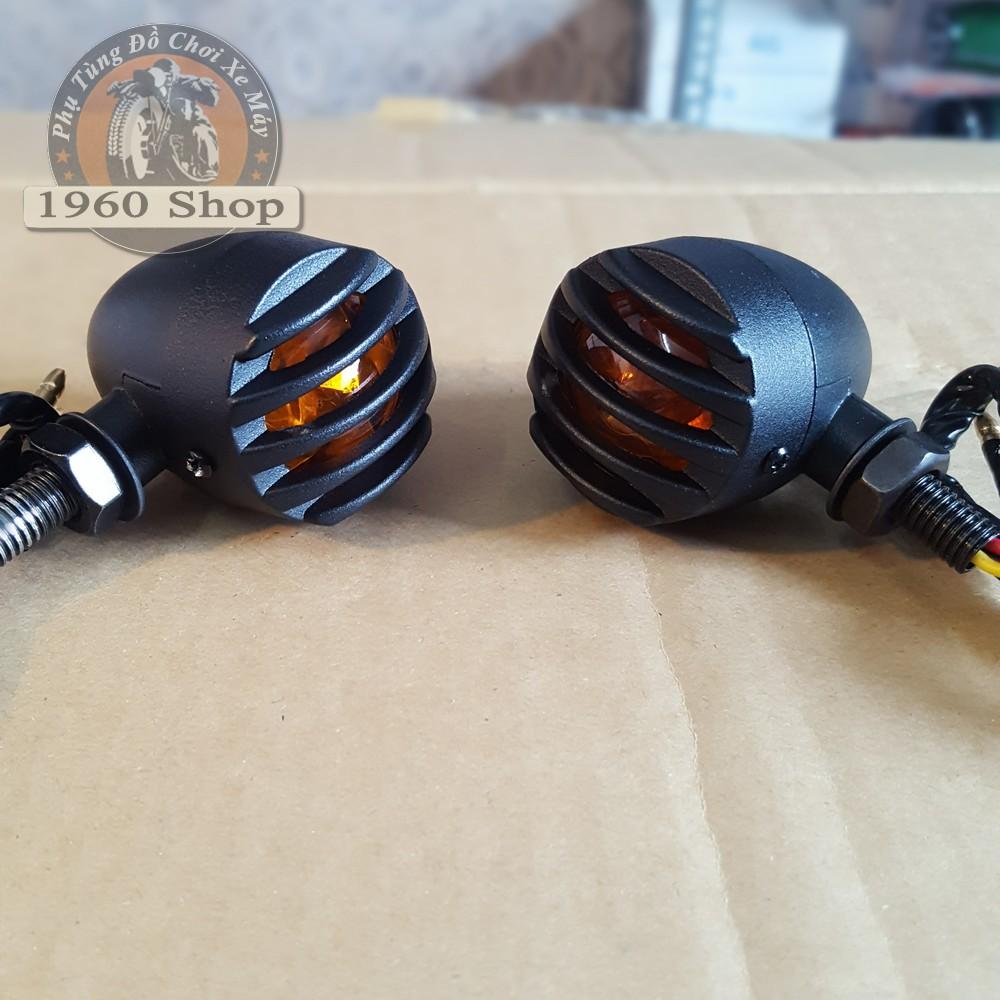 Xi nhan độ classic Hột Vịt lưới bằng sắt sơn tĩnh điện - Phù hợp độ Cafe Racer Tracker Win 67 CUB CG125 SU GN125 CD Honda Yamaha Suzuki