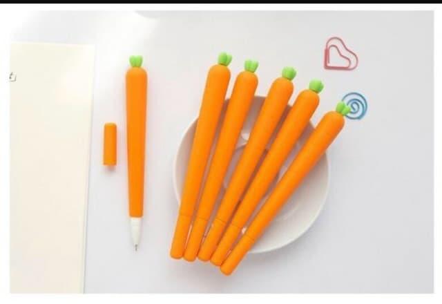 COMBO 3 BÚT CÀ RỐT SIÊU CUTE  KHUYẾN MÃI CỰC SỐC
