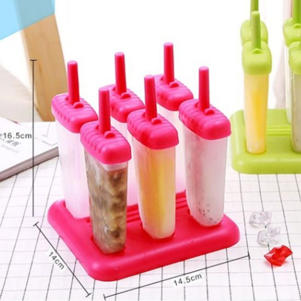 combo 2 Bộ khuôn làm kem (mỗi khuôn 6 que)