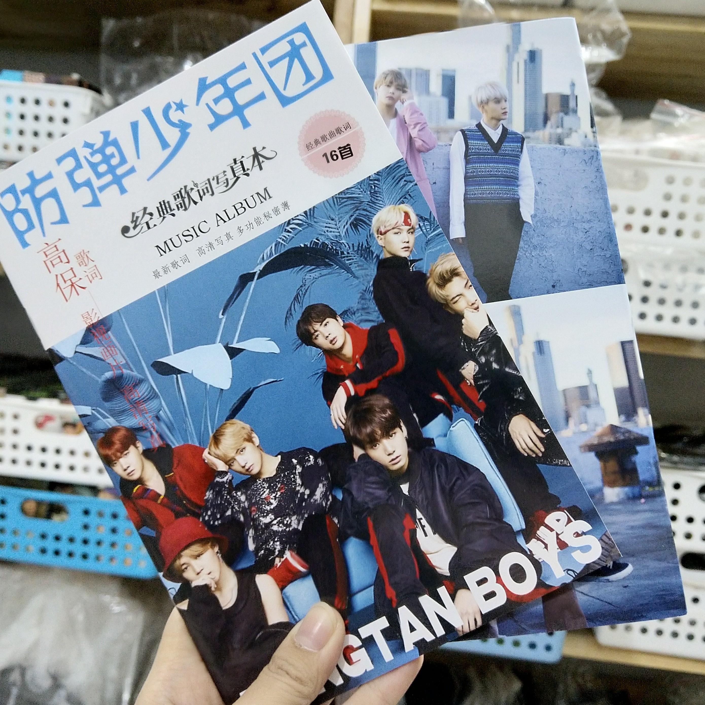 [HCM]Photobook mini 32 trang giấy dày BTS