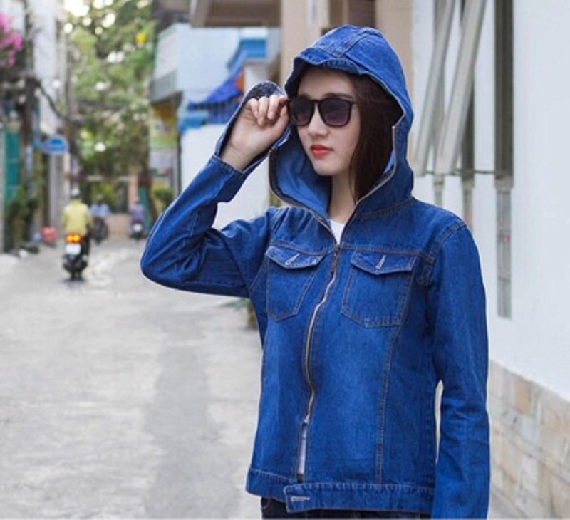 Áo Chống Nắng Nữ Vải Bò