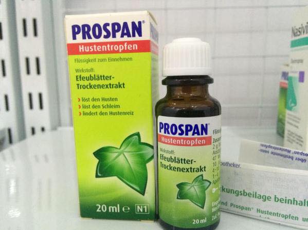 Tinh chất ho long đờm Prospan Đức