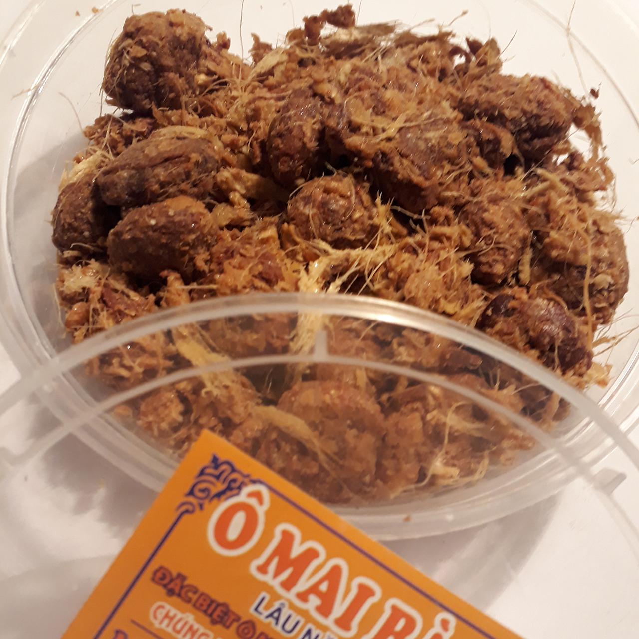 Ô mai mơ xào gừng gia truyền BÀ THU nhà trong ngõ phố bà triệu, ô mai chua chua, giòn giòn, cay cay nức mũi