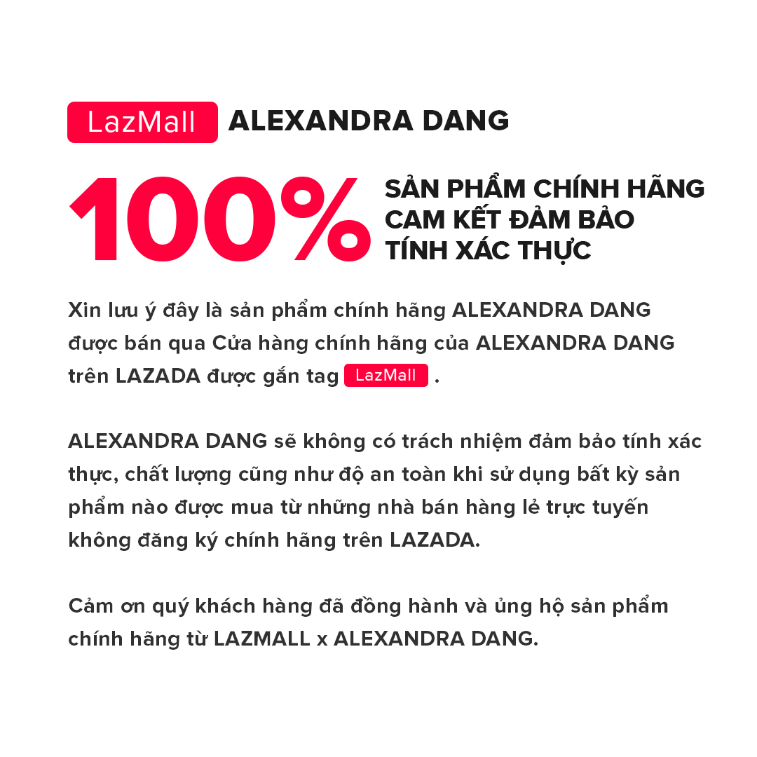 Bốt Da Rắn Gót Vuông Alexandra Dang from Sulily U02-IV19DARAN