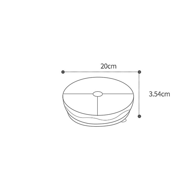 Khay ăn dặm cho bé platinum silicone KUB