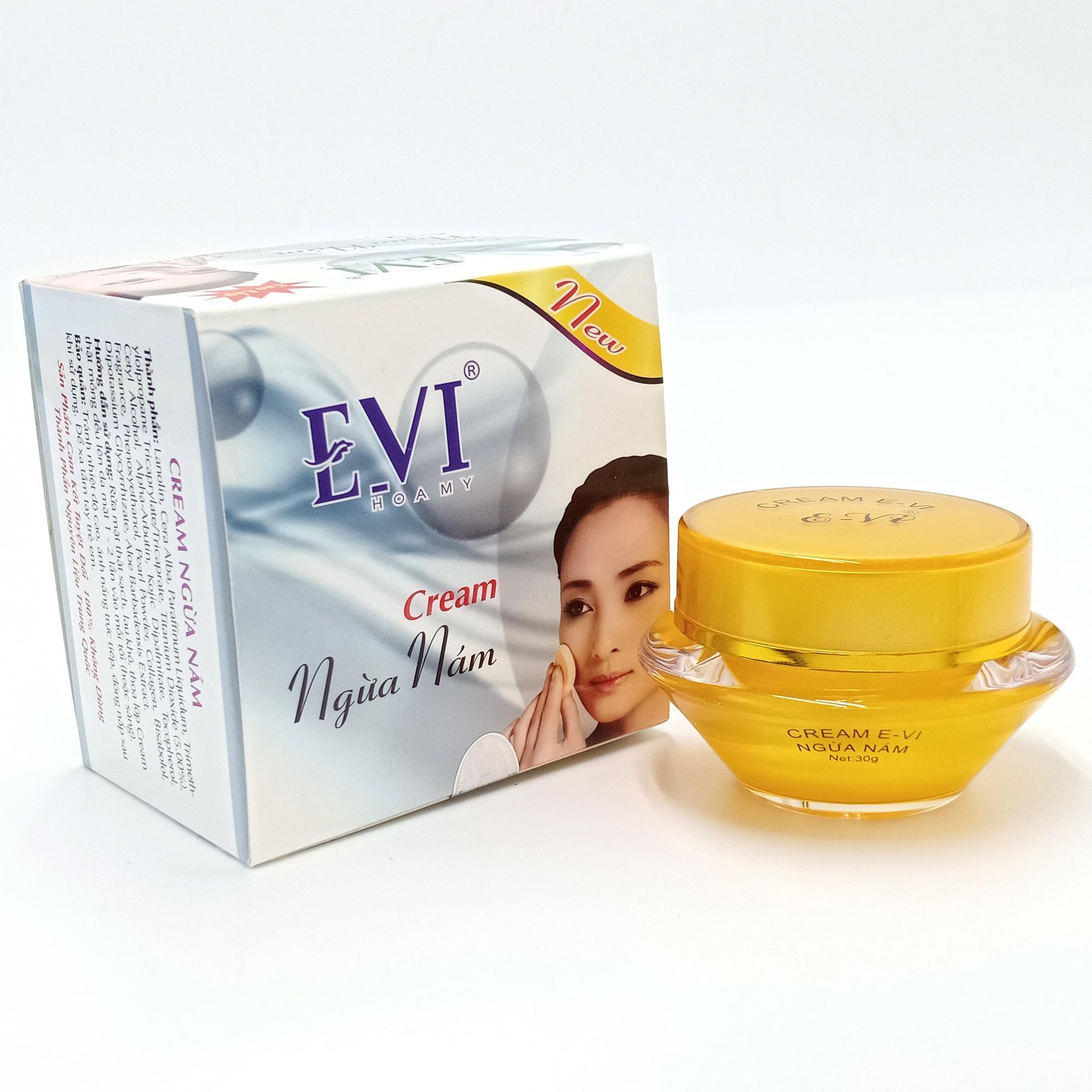 [HCM]Kem ngừa nám EVI 30g (Xám)