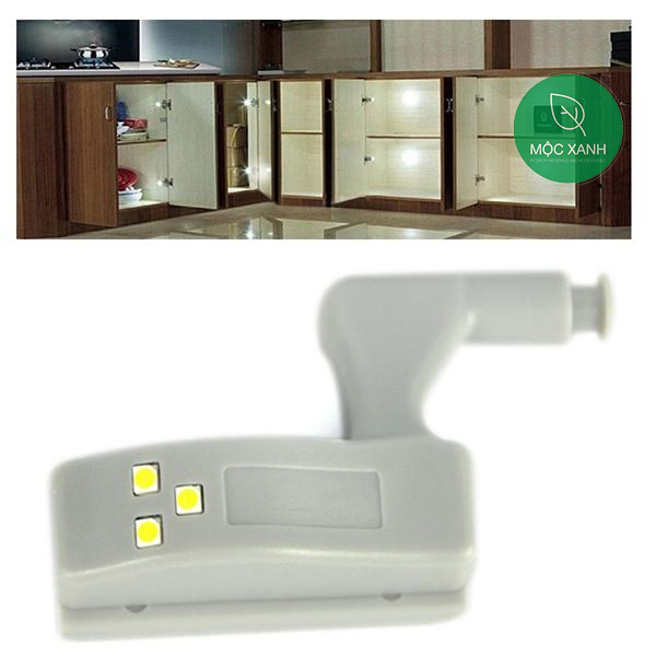 Đèn led bản lề (kèm pin) - Phụ kiện làm sáng tủ quần áo