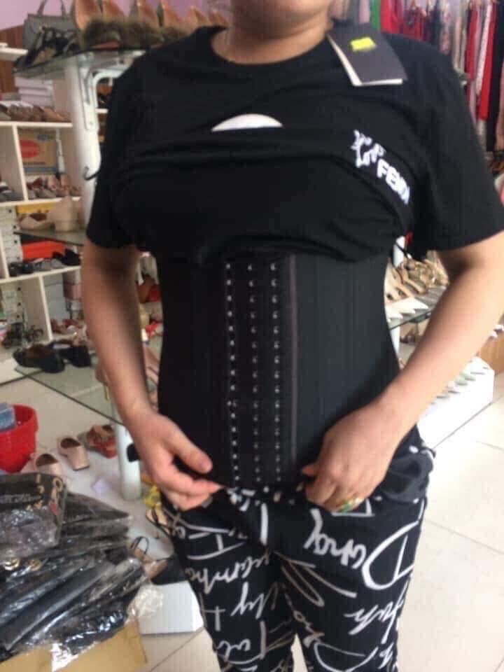 (Sản Phẩm cao cấp) Đai Nịt bụng định hình giảm mỡ eo thon Latex