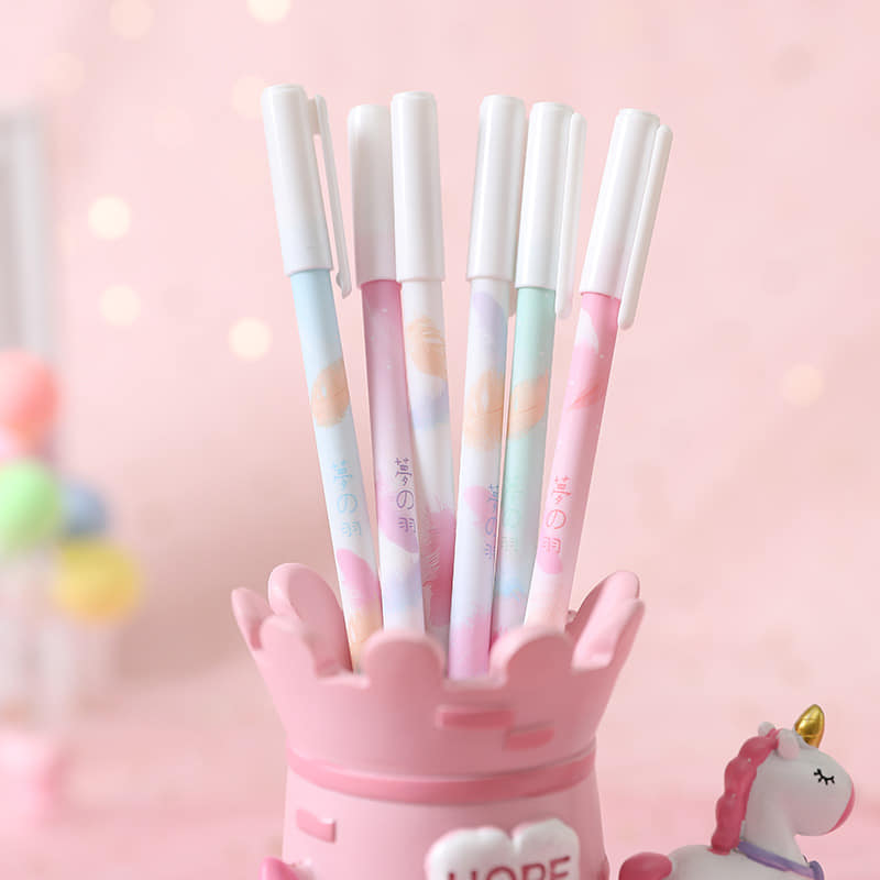 Combo 5 bút bi nước nhiều mẫu cute