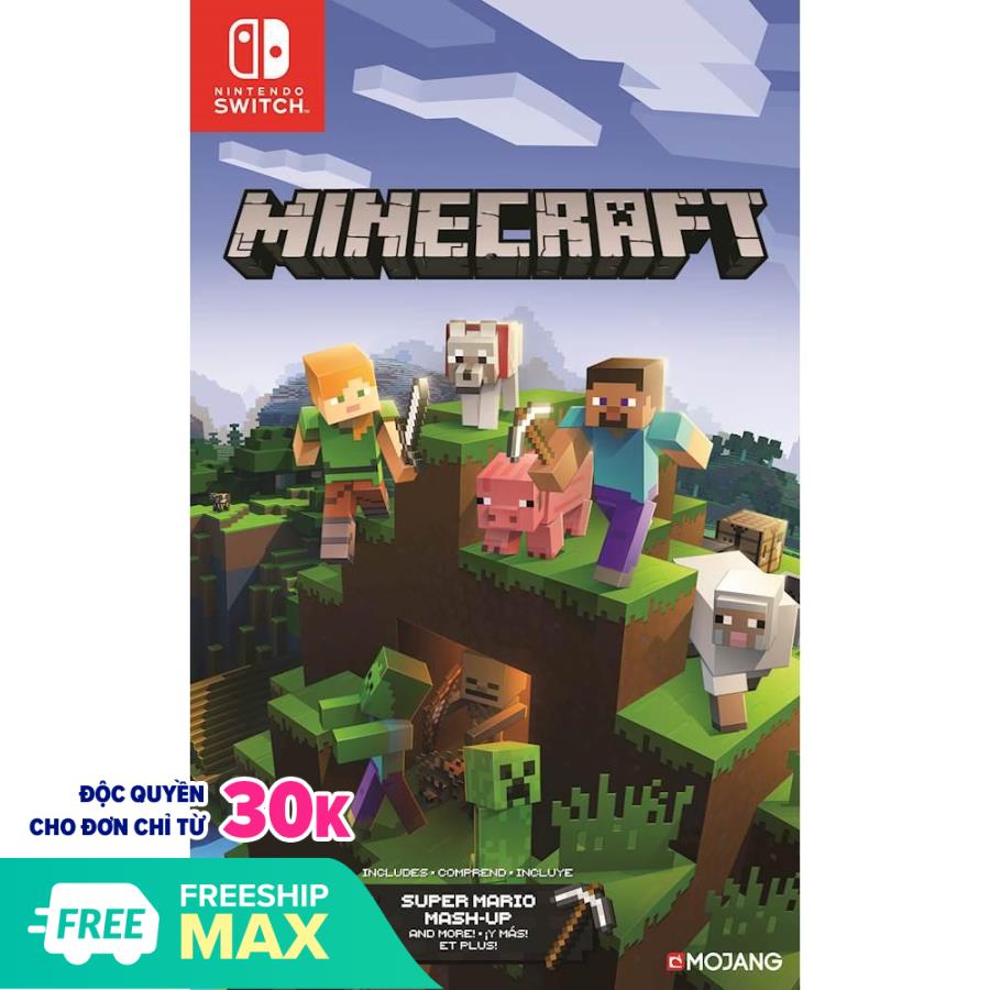 Đĩa Game Nintendo Switch - Minecraft