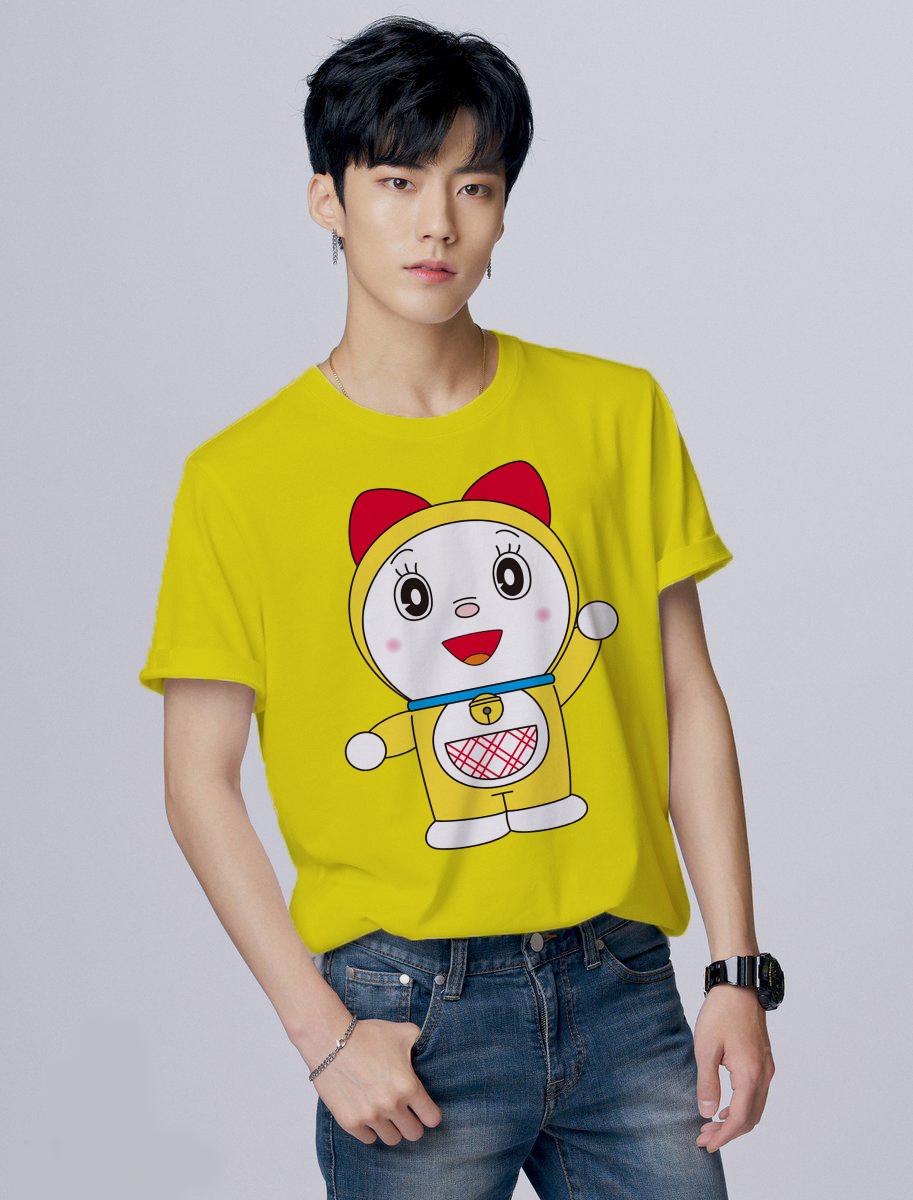 [HCM]Áo thun Nam in hình Doremi - Doraemon - Cotton Thun Phong Cách Cá Tính - Cực Chất Và Đẹp