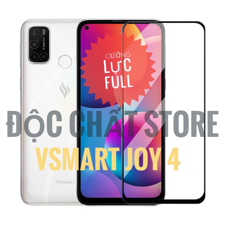 Vsmart Joy 4 - Kính cường lực Full Viền 9H
