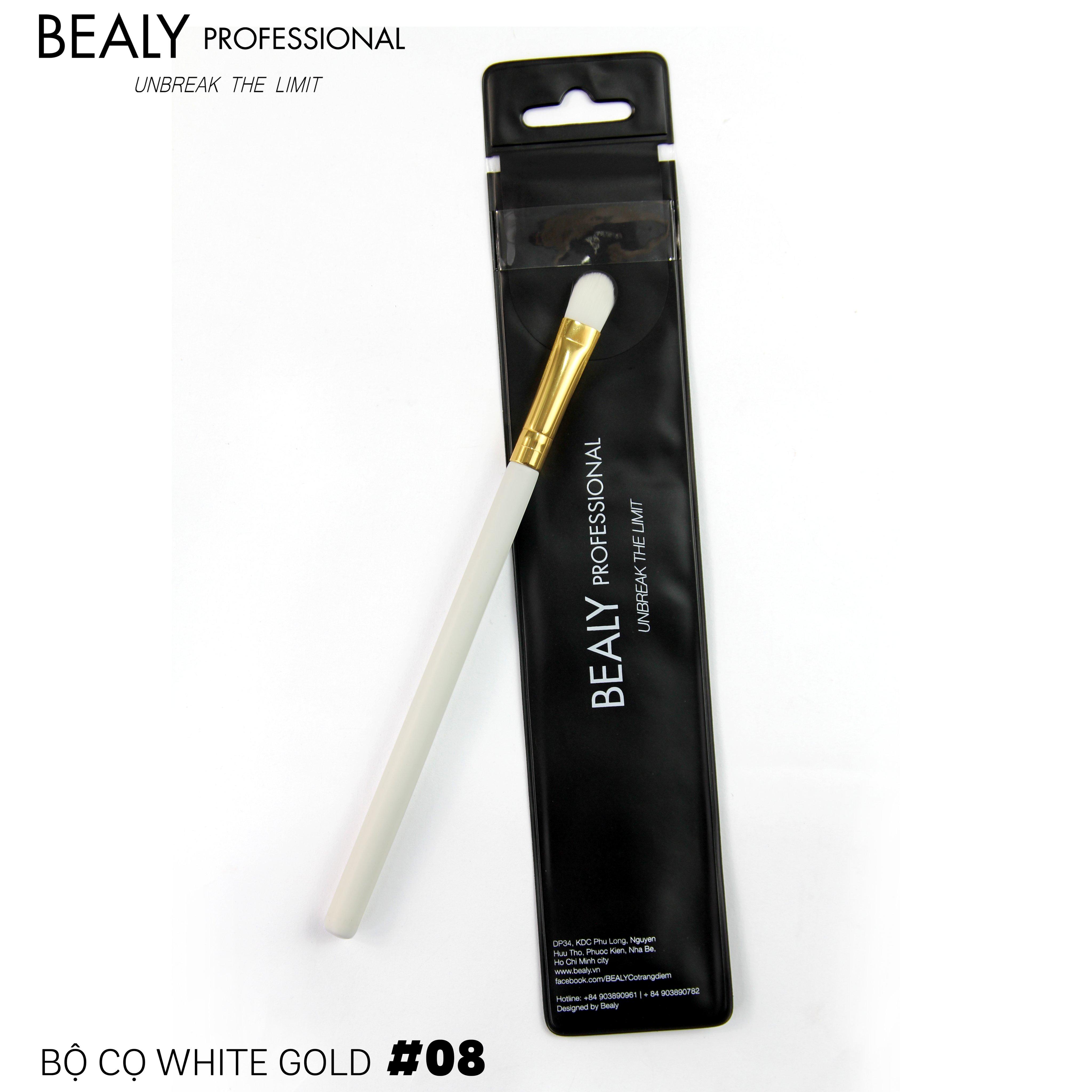 CỌ MẮT BẢN DẸT WHITE GOLD N0.08