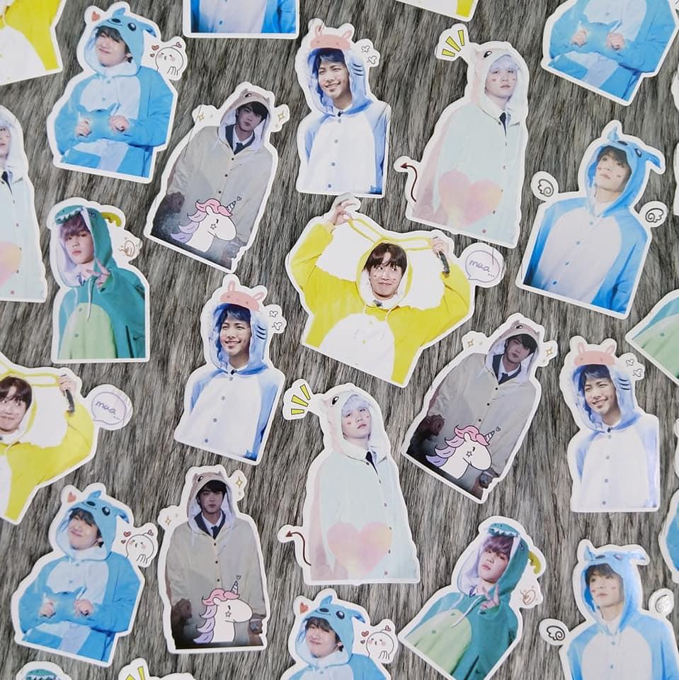[HCM]Set 7 sticker dán điện thoại laptop BTS