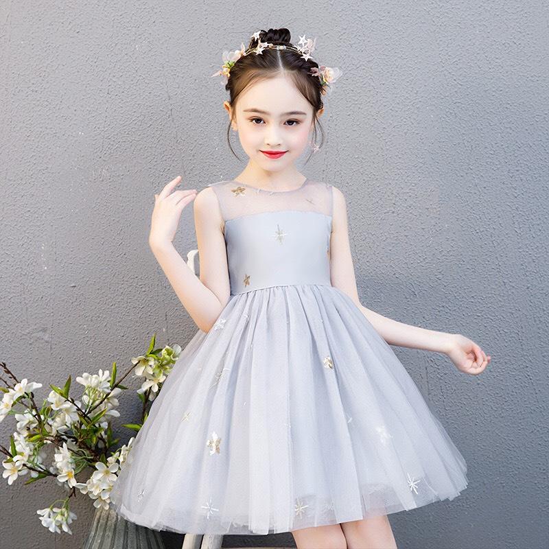 [HCM]Váy bé gái - Váy sao công chúa cao cấp size đại từ 15 - 40kg