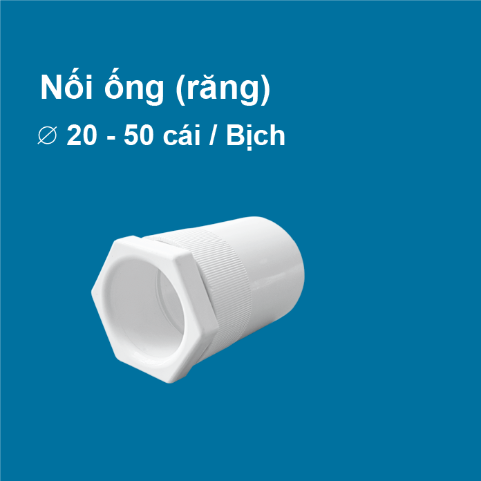 [HCM]Nối răng khớp ống  ⌀20- 50 cái / Bịch