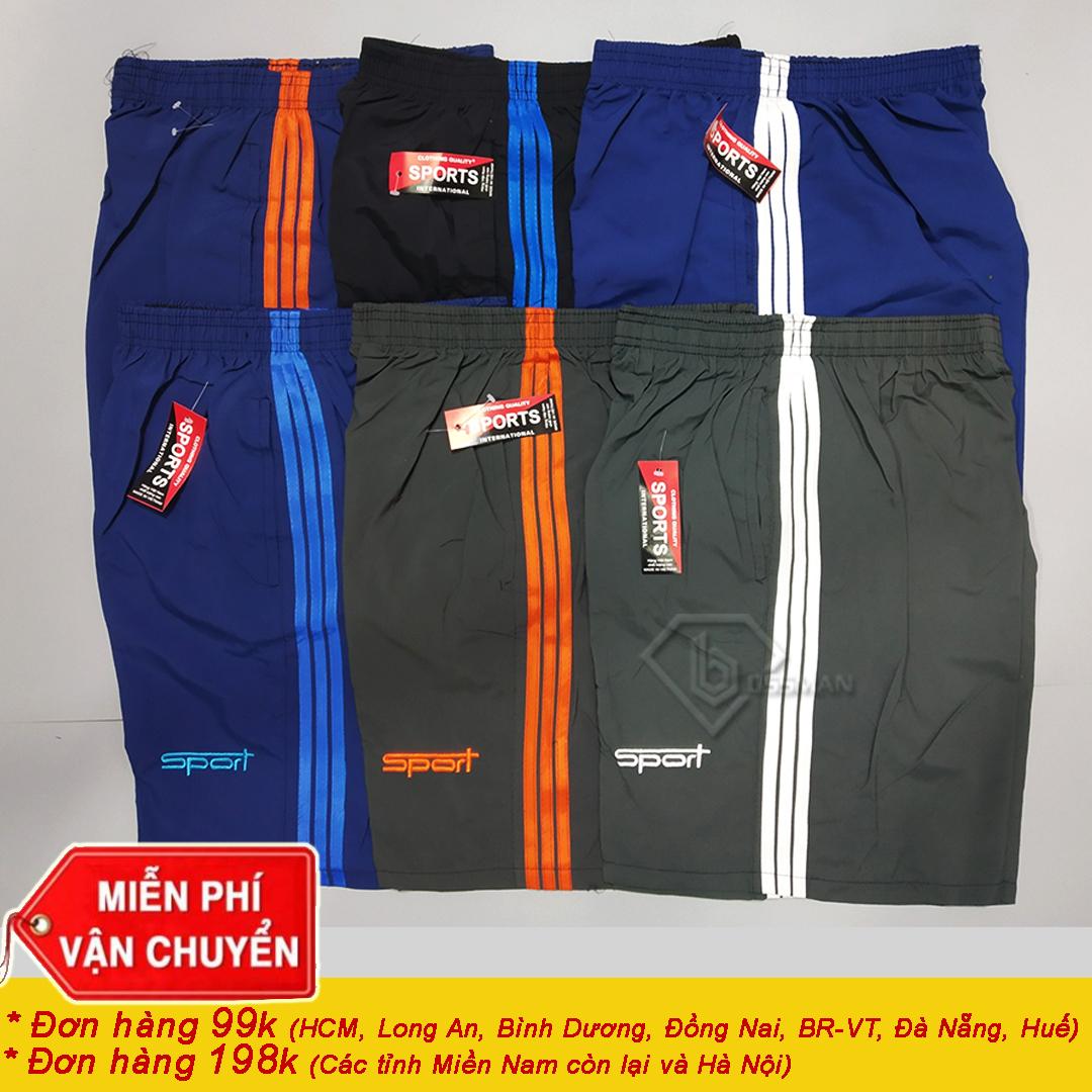 [HCM]COMBO 3 QUẦN ĐÙI THỂ THAO NAM 3 LINE
