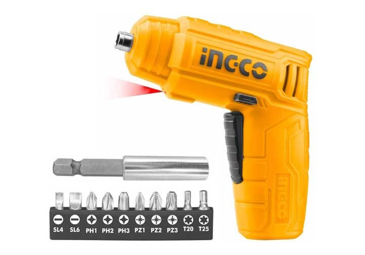 [HCM]Máy Siết vít dùng pin Lithium 4V ingco CSDLI0402