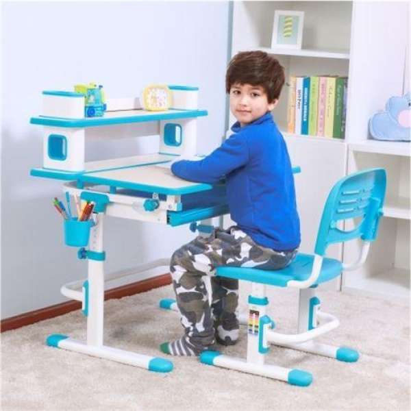 Bộ bàn ghế học sinh chống gù chống cận HTDkids C401