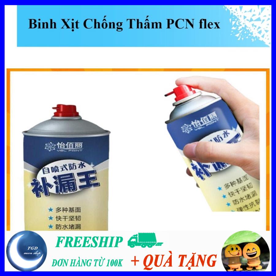 [MÀU TRẮNG] Bình sơn xịt chống thấm đa năng dung tích 450ml - Băng keo siêu dính chống thấm nước vượt trội