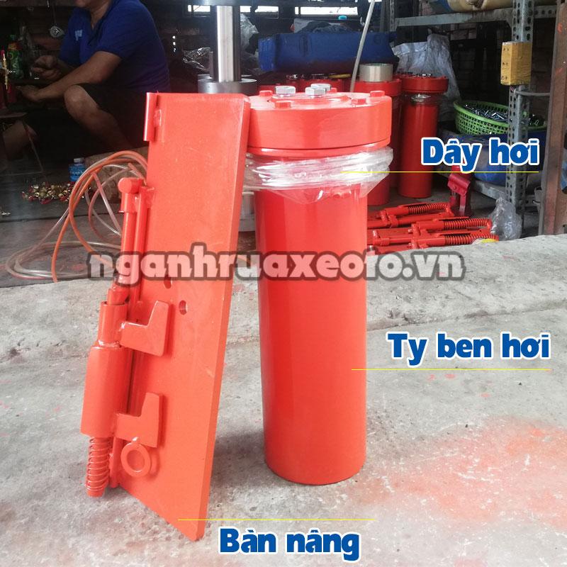 Ben nâng xe máy- Ben hơi