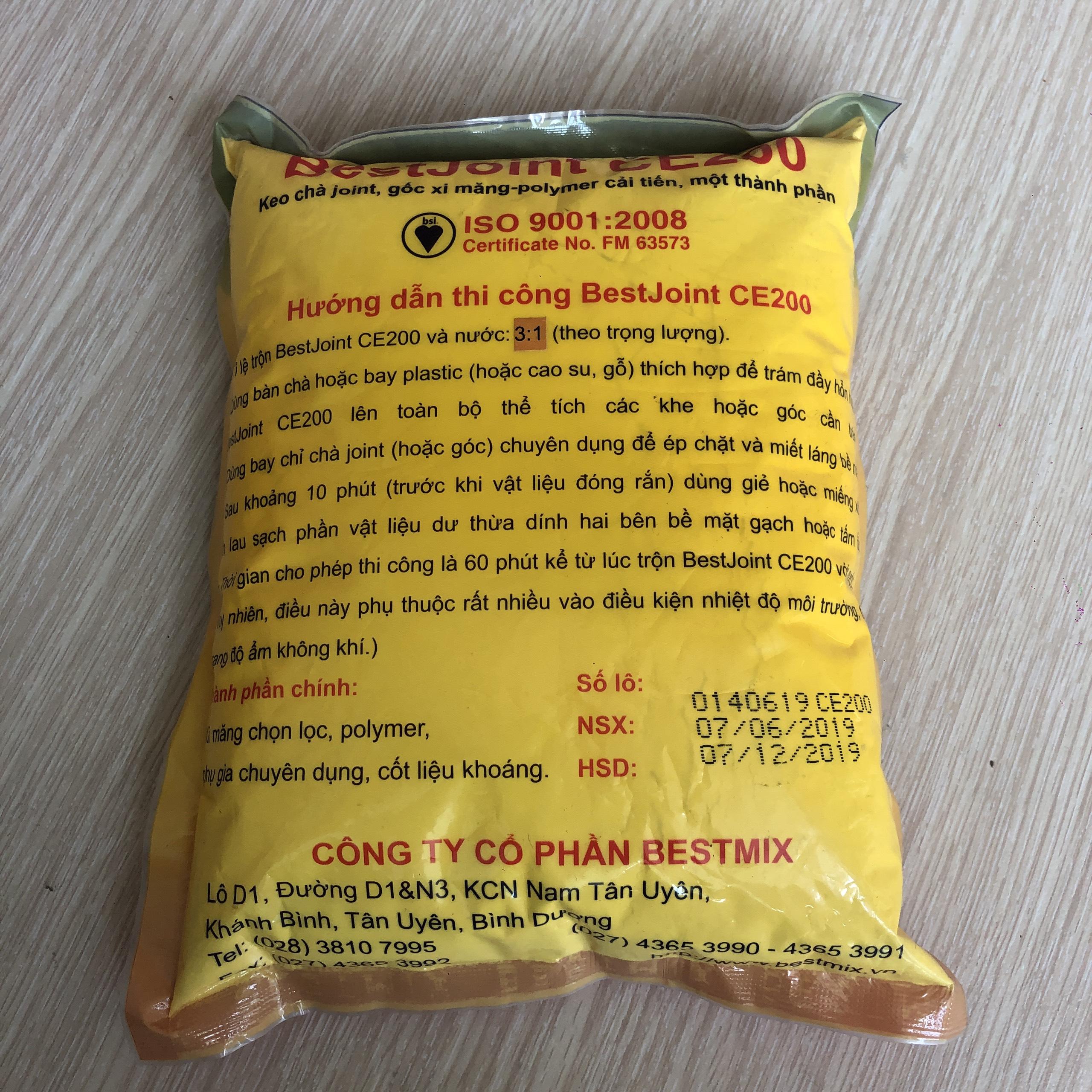 BestJoint CE200 - Keo chà ron gạch - Gói 1Kg
