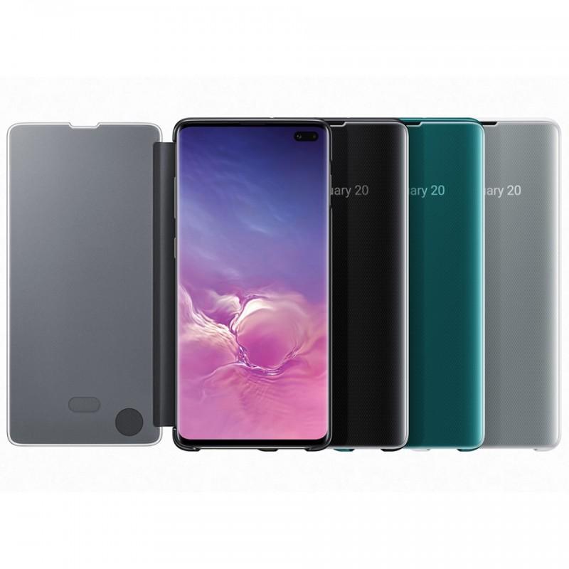 Bao da Clear View Cover cho Samsung Galaxy S10 Plus