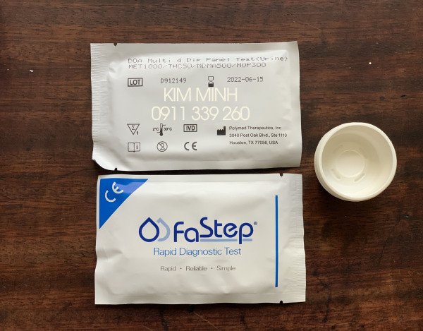 Que thu ma tuy tong hop Fastep (25 test/1 hộp) cao cấp