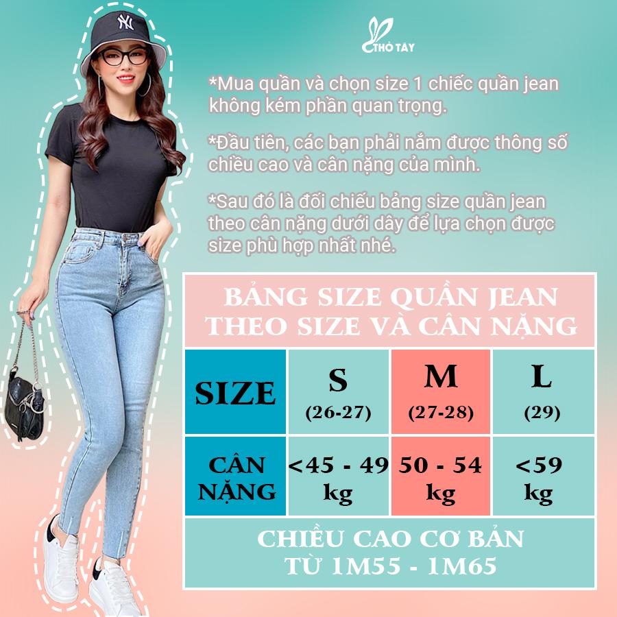 Quần Jean Suông - THỎ TÂY Q305B677