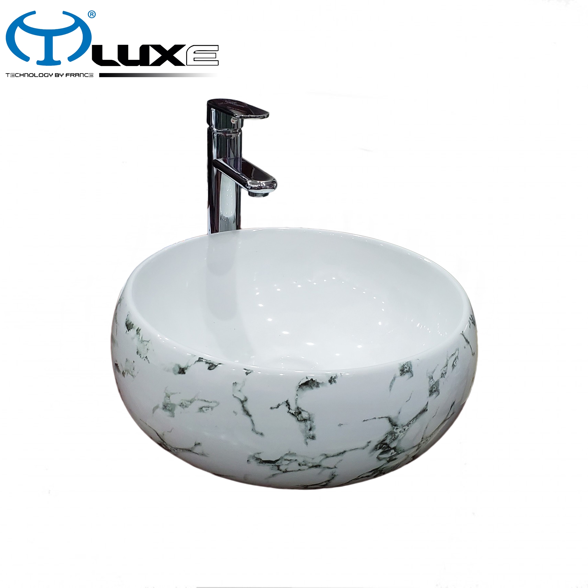 Chậu lavabo bàn đá cao cấp luxe m38