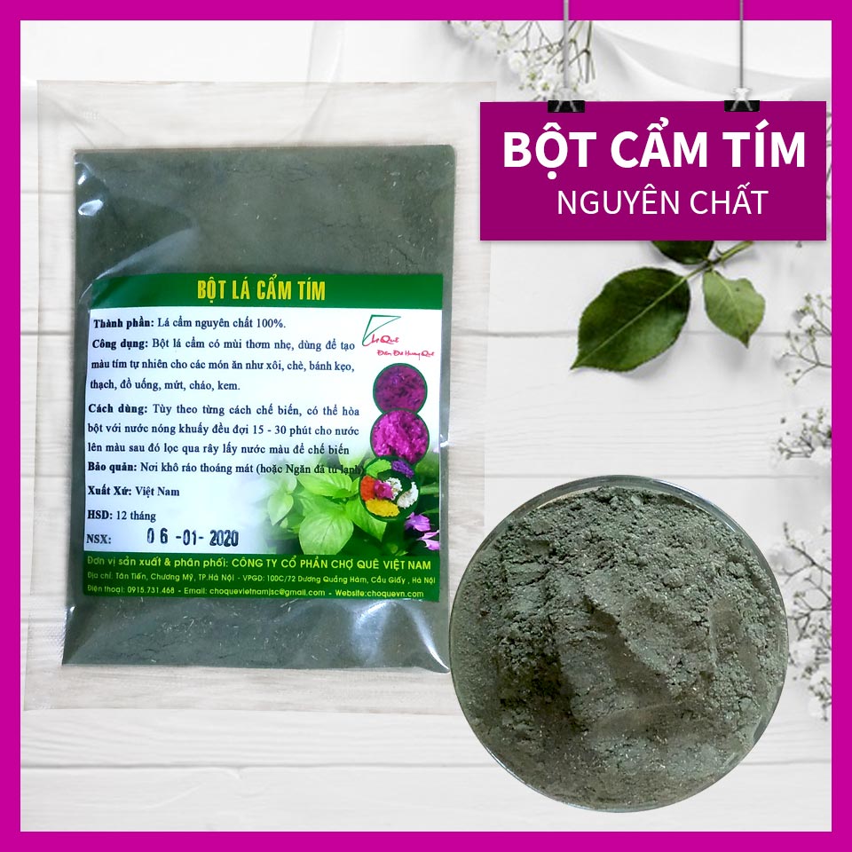 Combo 5 Gói Bột Màu Rau Củ Quả 50g