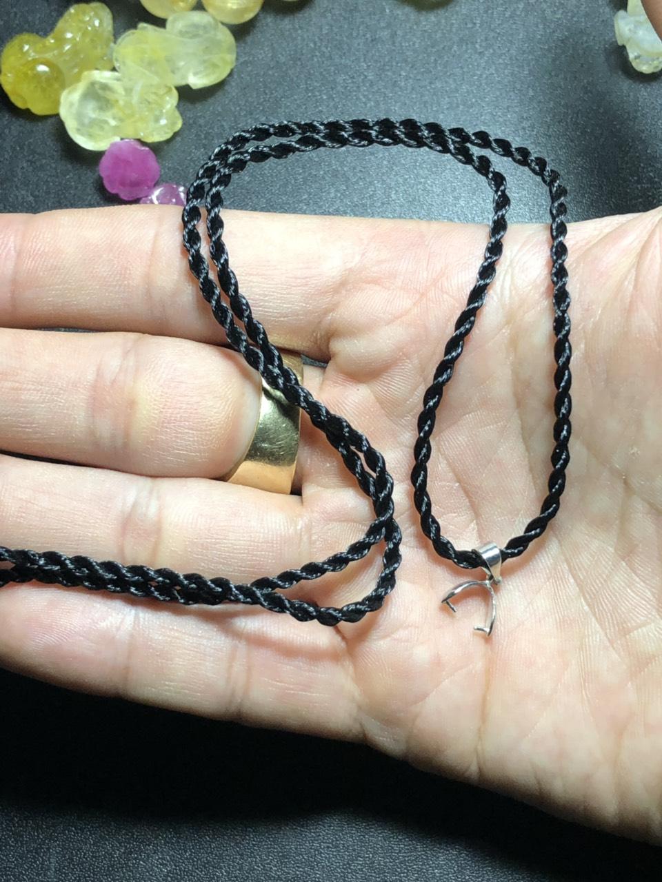 [FreeshipMAX] hồ ly đá mặt dây tặng kèm dây đeo