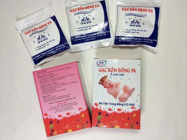 Hộp 3 Băng rốn cho bé sơ sinh