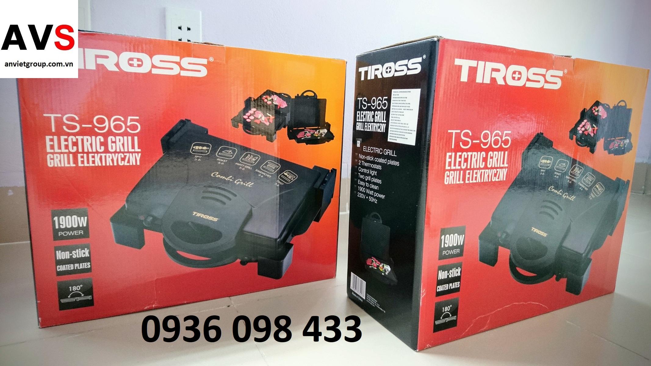 Máy kẹp nướng bánh mì Tiross TS-965
