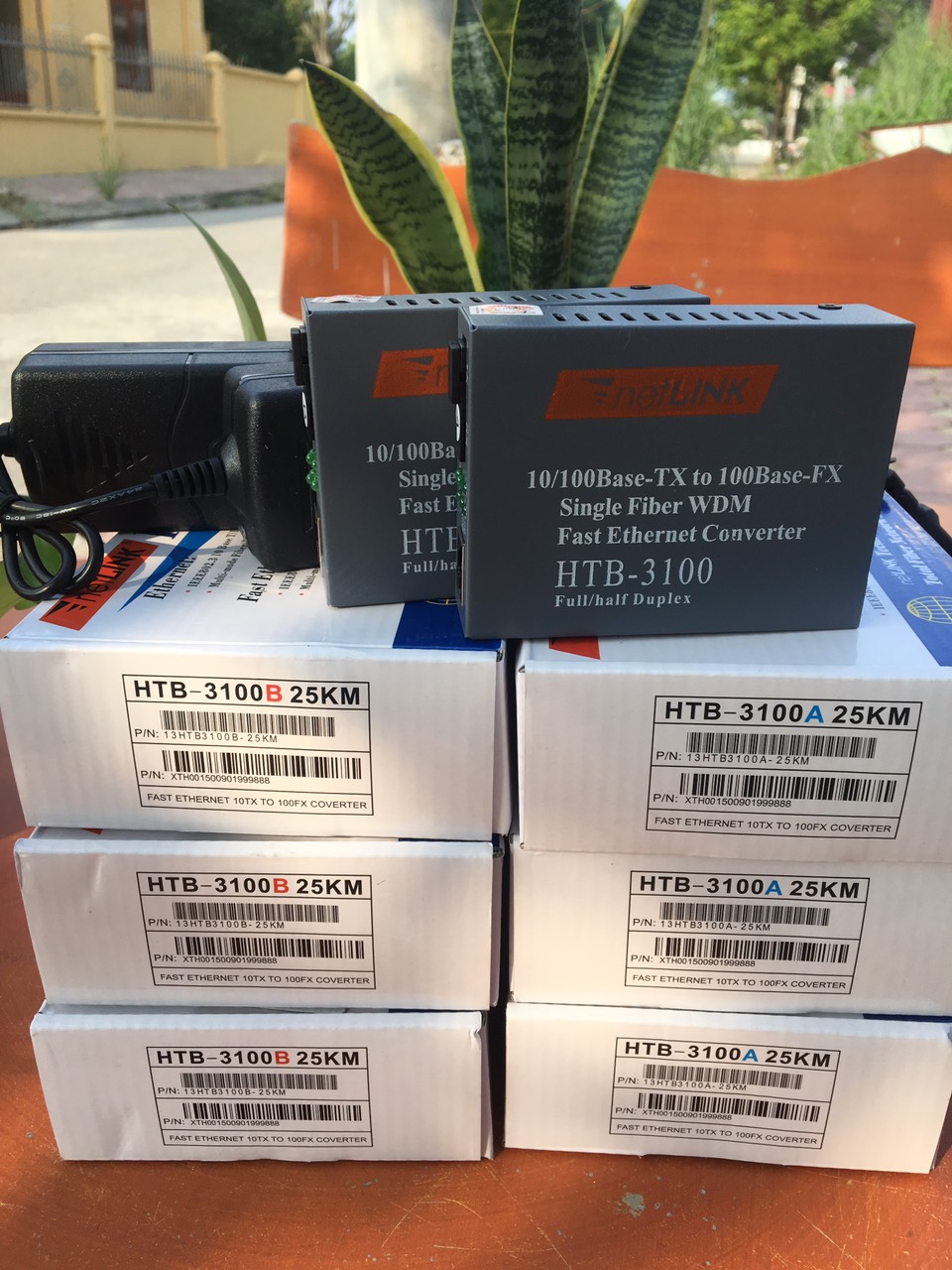 converter 1 sợi 100 netlink 3100 AB