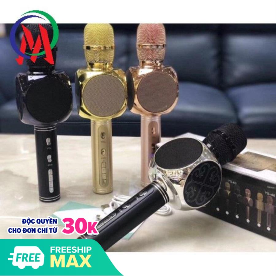Mic Hát Karaoke Bluetooth Không Dây WS858 - Âm vang - Ấm - mic hát karaoke cầm tay mini - micro hát trên xe hơi - mic hát karaoke hay nhất hiện nay. 1 đổi 1