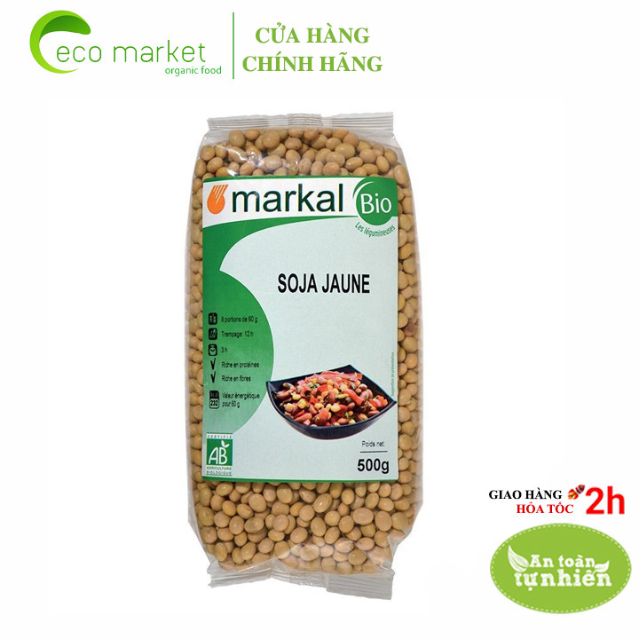 Hạt đậu nành hữu cơ Markal 500g