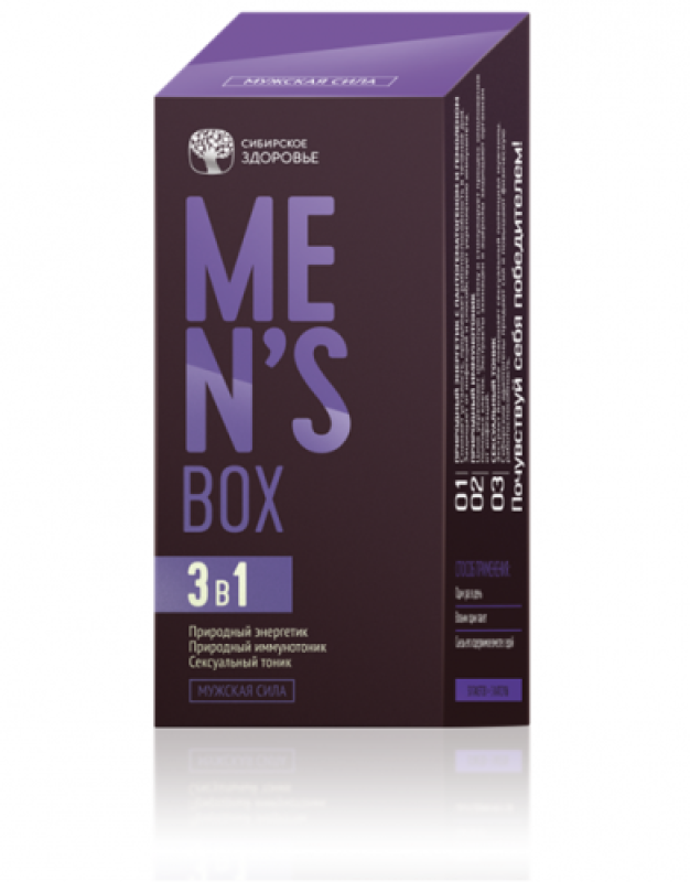 Viên uống hỗ trợ sức khỏe nam giới Mens Box- Siberi nhập khẩu