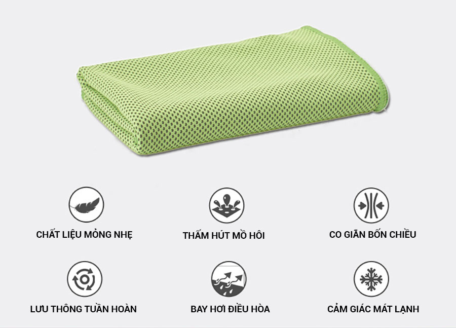 Khăn Thể Thao Làm Mát,Thấm Hút Mồ Hôi Đa Năng Szone